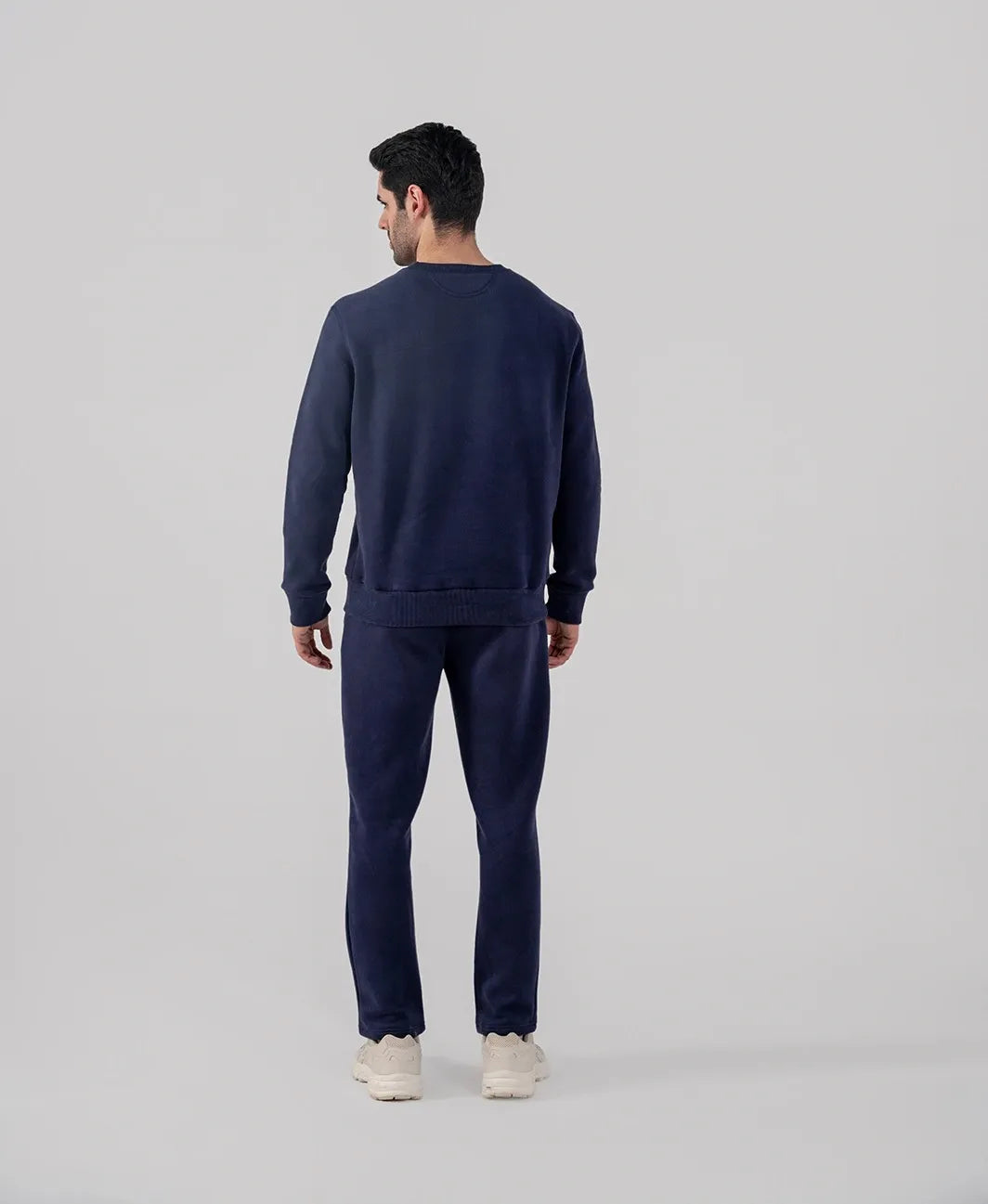 Men's Fleece Sweatshirt (Navy)