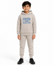 Hoodie & Cargo Jogger Set Neutral MM-1002