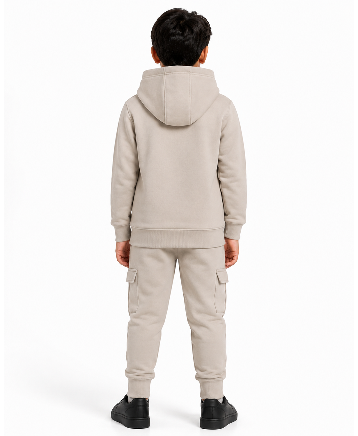 Hoodie & Cargo Jogger Set Neutral MM-1002