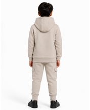 Hoodie & Cargo Jogger Set Neutral MM-1002