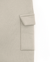Hoodie & Cargo Jogger Set Neutral MM-1002