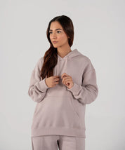 Ladies Fleece Hoodie Purple Haze