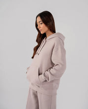 Ladies Fleece Hoodie (Purple Haze)