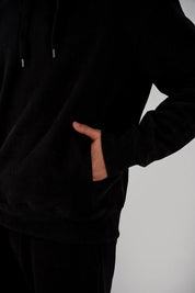 Men's Fleece Hoodie (Black)