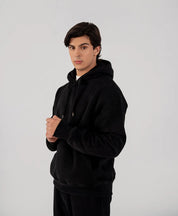 Men's Fleece Hoodie Black