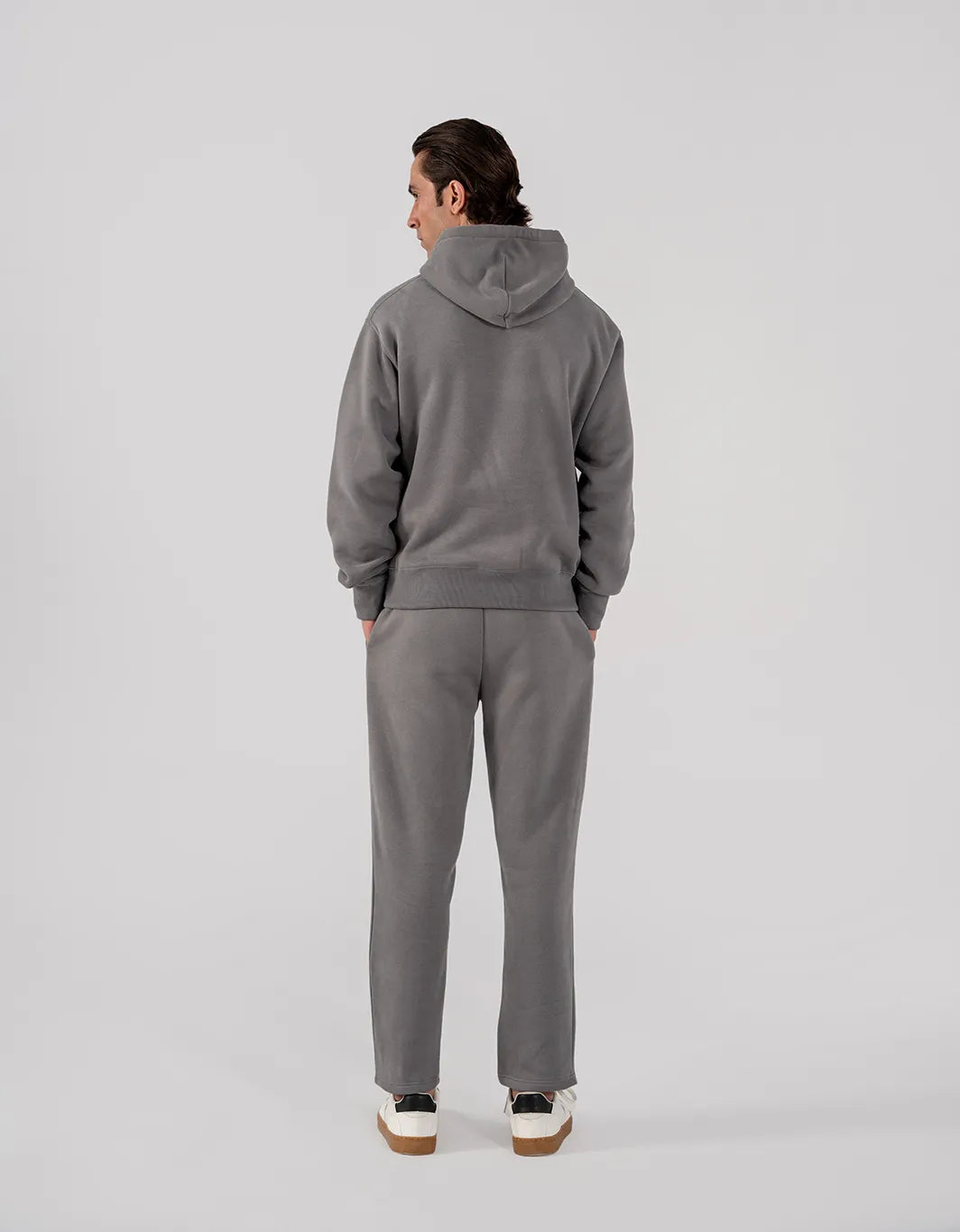 Men's Fleece Hoodie (Grey)