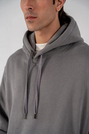Men's Fleece Hoodie (Grey)
