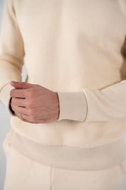 Men's Fleece Sweatshirt (Ivory)