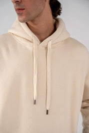 Men's Fleece Hoodie (Ivory)
