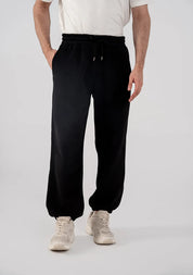 Men's Fleece Leg Trousers Black