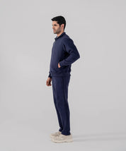 Men's Fleece Half Zipper (Navy)