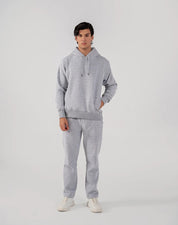Men's Fleece Hoodie (Grey Melange)