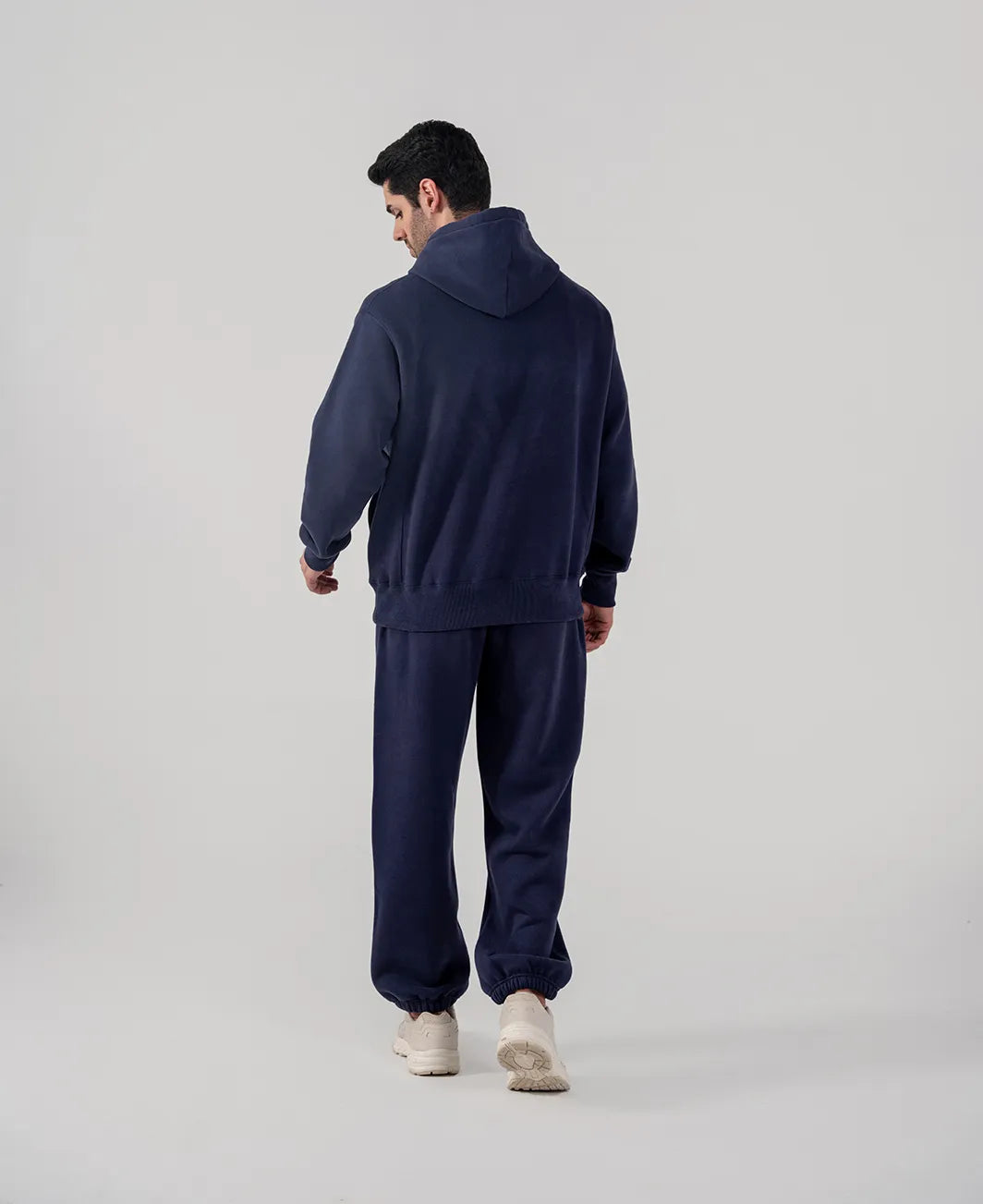 Men's Fleece Hoodie (Navy)
