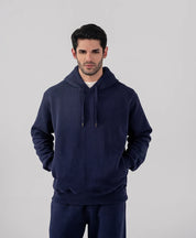 Men's Fleece Hoodie (Navy)