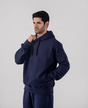 Men's Fleece Hoodie (Navy)