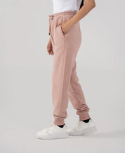 Ladies Fleece Elasticated Trouser (Pastel Pink)